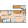 和歌山線/五条駅 徒歩11分 2階 築7年 1LDKの間取り