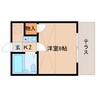 近鉄南大阪線/高田市駅 徒歩14分 1階 築35年 1Kの間取り