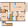 近鉄大阪線（近畿）/大和高田駅 徒歩10分 2階 築5年 3LDKの間取り