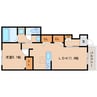 近鉄南大阪線/高田市駅 徒歩20分 1階 築4年 1LDKの間取り