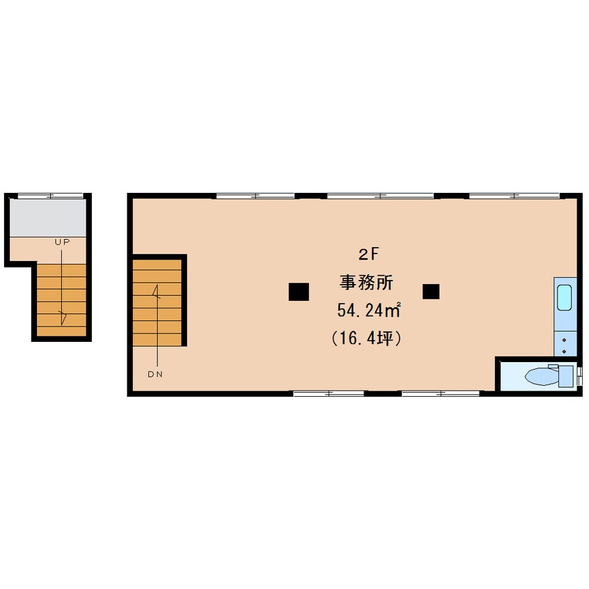 間取図 近鉄南大阪線/磐城駅 徒歩17分 2階 築3年