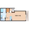 近鉄大阪線（近畿）/大和高田駅 徒歩10分 1階 築4年 1Rの間取り
