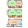 近鉄南大阪線/高田市駅 徒歩14分 1-3階 築34年 4LDKの間取り