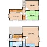 近鉄南大阪線/高田市駅 徒歩10分 1-2階 築31年 3LDKの間取り