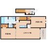 近鉄南大阪線/尺土駅 徒歩7分 2階 築浅 2LDKの間取り