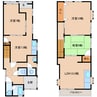 近鉄南大阪線/高田市駅 徒歩7分 1-2階 築64年 4LDKの間取り