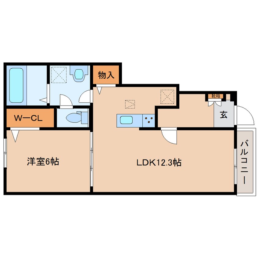 間取図 近鉄南大阪線/高田市駅 徒歩15分 1階 建築中