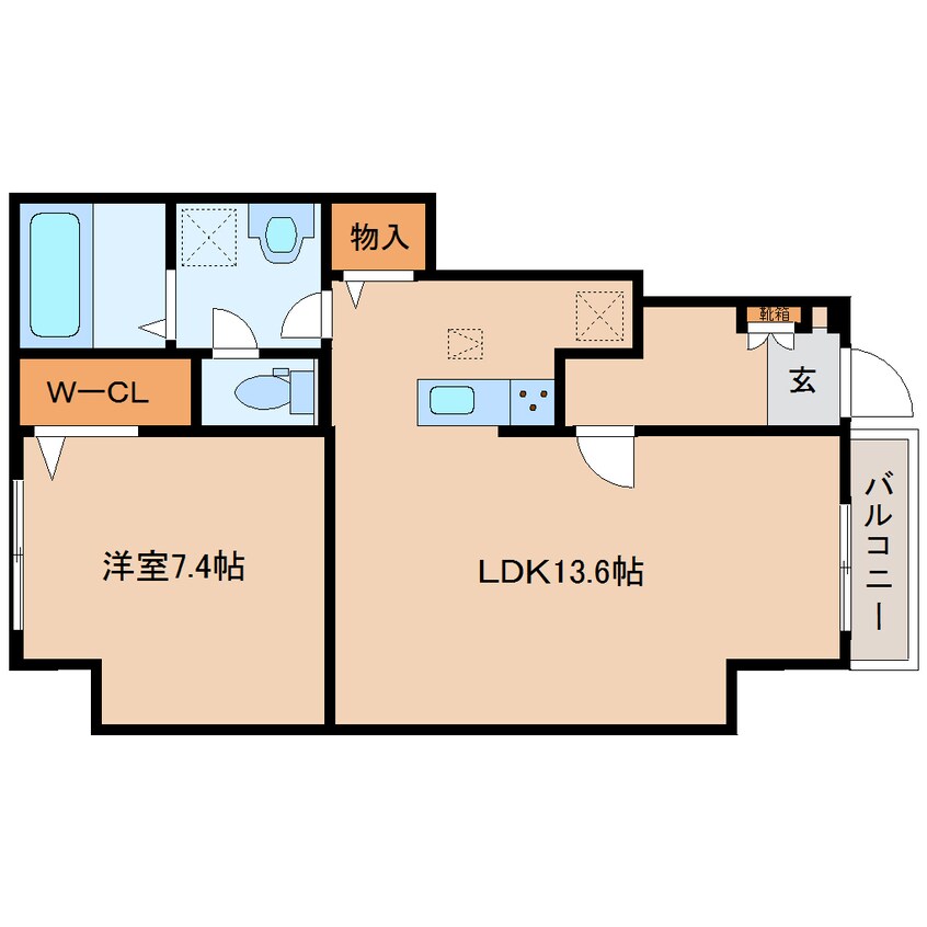 間取図 近鉄南大阪線/高田市駅 徒歩15分 1階 建築中