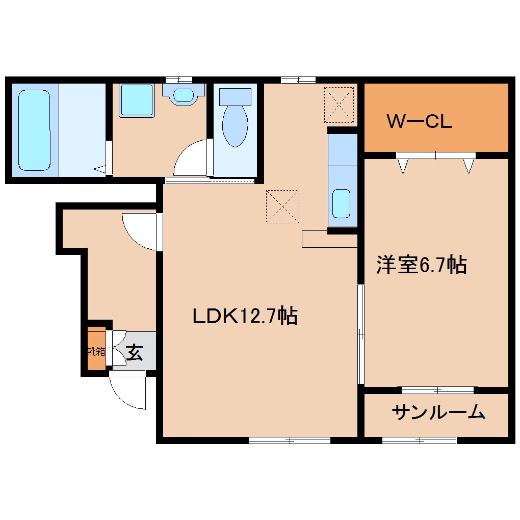 間取り図 近鉄南大阪線/高田市駅 徒歩13分 1階 建築中