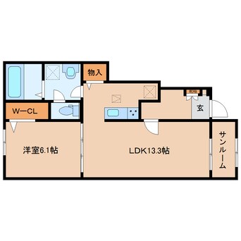 間取図 近鉄御所線/近鉄御所駅 徒歩8分 1階 建築中