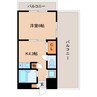 近鉄大阪線（近畿）/大和高田駅 徒歩8分 3階 築34年 1Kの間取り