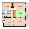 近鉄大阪線（近畿）/大和高田駅 徒歩8分 2階 築34年 3LDKの間取り