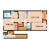 近鉄御所線/近鉄新庄駅 徒歩9分 2階 建築中 2LDKの間取り