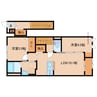 近鉄御所線/近鉄新庄駅 徒歩9分 2階 建築中 2LDKの間取り