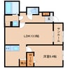 近鉄南大阪線/高田市駅 徒歩15分 1階 建築中 1LDKの間取り