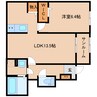 近鉄南大阪線/高田市駅 徒歩15分 1階 建築中 1LDKの間取り