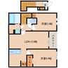 近鉄南大阪線/高田市駅 徒歩15分 2階 建築中 2LDKの間取り