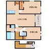 近鉄南大阪線/高田市駅 徒歩15分 2階 建築中 2LDKの間取り