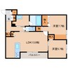 近鉄南大阪線/高田市駅 徒歩5分 3階 建築中 2LDKの間取り