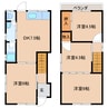 近鉄大阪線（近畿）/大和高田駅 徒歩11分 1-2階 築40年 4DKの間取り