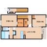 近鉄南大阪線/尺土駅 徒歩14分 2階 建築中 2LDKの間取り