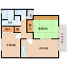 近鉄大阪線（近畿）/大和八木駅 徒歩12分 1階 築27年 2LDKの間取り