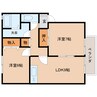 近鉄大阪線（近畿）/大和八木駅 徒歩12分 1階 築28年 2LDKの間取り