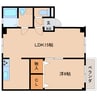 近鉄大阪線（近畿）/耳成駅 徒歩3分 1階 築38年 1LDKの間取り