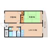 近鉄橿原線/田原本駅 徒歩5分 5階 築24年 2LDKの間取り