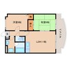 近鉄橿原線/石見駅 徒歩3分 1階 築23年 2LDKの間取り