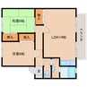 近鉄大阪線（近畿）/真菅駅 徒歩8分 2階 築31年 2LDKの間取り