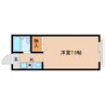 近鉄大阪線（近畿）/真菅駅 徒歩1分 2階 築33年 1Rの間取り