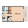 近鉄橿原線/畝傍御陵前駅 徒歩6分 6階 築29年 1Kの間取り