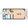近鉄橿原線/畝傍御陵前駅 徒歩2分 3階 築24年 1Kの間取り