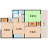 近鉄橿原線/田原本駅 徒歩10分 1階 築31年 3DKの間取り