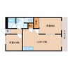 近鉄橿原線/橿原神宮前駅 徒歩16分 1階 築30年 2LDKの間取り