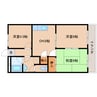 近鉄橿原線/橿原神宮前駅 徒歩16分 1階 築30年 3DKの間取り