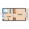 近鉄大阪線（近畿）/大和八木駅 徒歩7分 3階 築40年 1DKの間取り