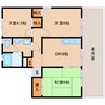 近鉄南大阪線/岡寺駅 徒歩8分 1階 築30年 3DKの間取り