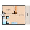 近鉄南大阪線/坊城駅 徒歩3分 1階 築39年 1LDKの間取り