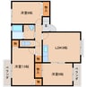 近鉄大阪線（近畿）/真菅駅 徒歩10分 2階 築25年 3LDKの間取り