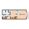 近鉄橿原線/笠縫駅 徒歩2分 2階 築25年 1Rの間取り