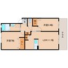 近鉄南大阪線/壺阪山駅 徒歩4分 1階 築22年 2LDKの間取り