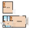近鉄南大阪線/岡寺駅 徒歩2分 2階 築28年 1Kの間取り