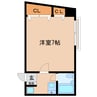 近鉄橿原線/田原本駅 徒歩1分 3階 築35年 1Rの間取り