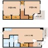 近鉄橿原線/大和八木駅 徒歩18分 1-2階 築21年 2LDKの間取り