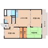近鉄大阪線（近畿）/大和八木駅 徒歩6分 2階 築21年 3LDKの間取り