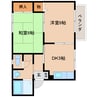 近鉄大阪線（近畿）/大和八木駅 徒歩10分 2階 築26年 2DKの間取り