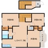 近鉄橿原線/田原本駅 徒歩20分 2階 築24年 3LDKの間取り