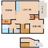 近鉄大阪線（近畿）/大和八木駅 徒歩18分 2階 築25年 2LDKの間取り
